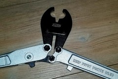 NEW WITH INSTRUCTIONS QCRT3TN ZURN 1/2&Prime; PEX CRIMP/COMPRESS CRIMPING TOOL QCRT-3T