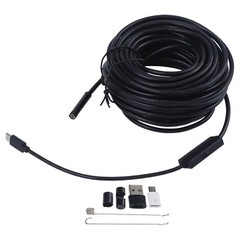 Plumber Pipe Inspection Camera Endoscope Waterproof Sewer Drain Cleaner HOOK
