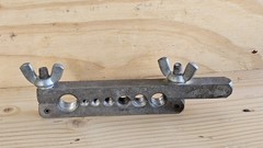 Vtg Chicago Specialty Mfg Flange Flaring Tool Clamp Holder Hardware USA