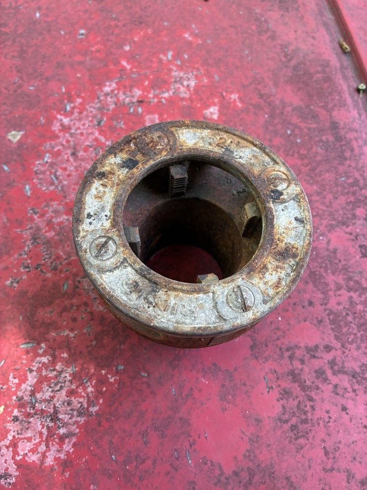 Ridgid 12-R 2&Prime; NPT 37415 Ratchet Pipe Threader Die Head Used