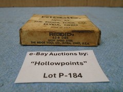 Ridgid NOS Pipe Threading Replacement HSS Die Set 65-R 1 to 2&Prime; NPT 38105 P184