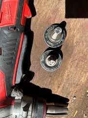Milwaukee Propex expansion tool M12 with 1&Prime; and 3/4&Prime; expanders