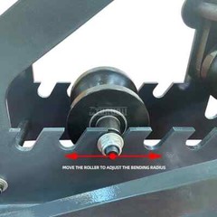 Manual Pipe and Tube Bending Machine Multiple Steel Pipe Bender Flat Steel