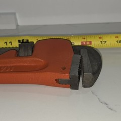 18 Inch End Pipe Wrench Orange Industrial Heavy Duty Made in China