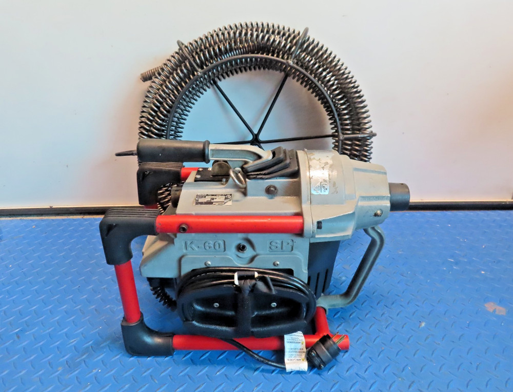 RIDGID K-60SP 120 V Sectional Drain Cleaning Machine 75ft