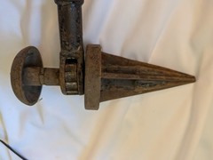 Antique Vintage Ratcheting Pipe Reamer Cast Iron Plumbing Tool