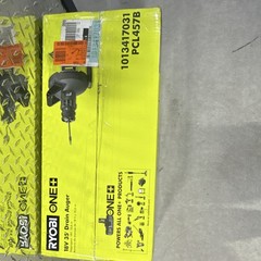 Ryobi PCL457B 18V ONE+ Drain Auger, 35 ft Cable, 1/4&Prime; & 5/16&Prime; Thickness