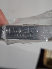 Proto #000TL 1/2&Prime; x 12&Prime; 25 Blade Feeler Gauge Set W/Steel Blade Holder (Long)