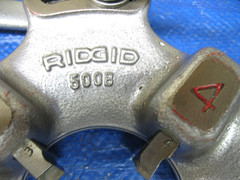 Ridgid 500B Bolt Die Head, 1-1/8 to 2 Inch Capacity with NEW 2&Prime; x 4-1/2 Dies