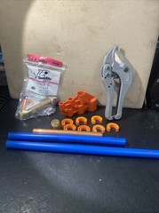 HDX Ratcheting PVC Cutter & Sharkbite 1/2&Prime; x 1/2&Prime; Lead Free Slip Coupling & More