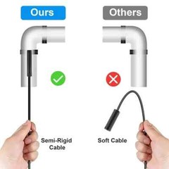 Pipe Inspection Camera Endoscope Video Sewer Drain Cleaner Waterproof Snake USB