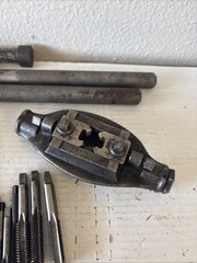 Vintage Lot Pipe Die Set, Pipe Cutter, Armstrong, Craftsman, Greenfield, & More!