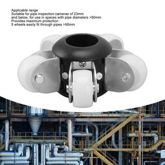 Guide Wheels For 23mm Pipe Sewer Pipeline Inspection Camera 90mm