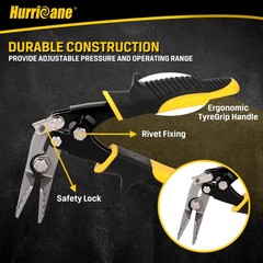 3 Inch Offset Hand Seamer, Sheet Metal Bending Pliers for Roofing, Siding, HV&hellip;
