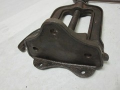 Vintage MARK MFG Co Chicago No. 2 Pipe Vise Bench Mount Pipe Fitting Plumbing