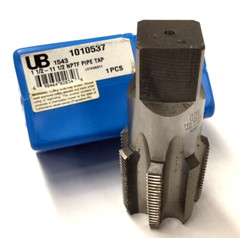 Union Butterfield 1010537 1-1/2-11 1/2 NPTF Pipe Tap 1543 Series 7 Flutes 50311
