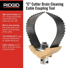 C CUTTER Heavy Duty Black 52822 T-232 3&Prime; RIDGID