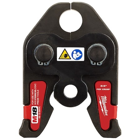 Milwaukee Tool 49-16-2653C 3/4 In. Pex Crimp Jaw For M18 Force Logic Press Tool