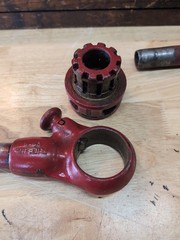 RIDGID Manual Ratchet Pipe Threader Head 3/4 Die USA