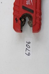 Milwaukee 2471-20 M12 Cordless Copper Tubing Cutter &ndash; Red-used-6706