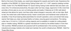 RIDGID 31632 Quick-Acting Tubing Cutters