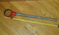 Ridgid 30118 12-R Manual Pipe Threader Handle Head & 23&Prime; Long Handle