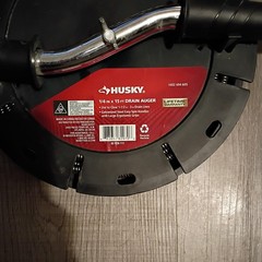 Husky Drain Openers Plumbing Snakes & Auger 1/4&Prime; x 15&prime; 1002494605