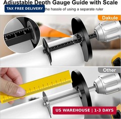 Inside Pipe Cutter for PVC Pipe, Cutter Tool Set with scale &ndash; Adjustable Depth G