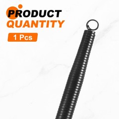 PVC Spring Tube Bender 17.1mm OD 380mm Long PVC Bender Pipe Bender Black