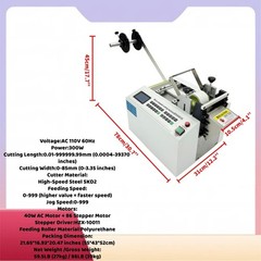 Microcomputer Automatic Tube Cutting Machine 110V 300W Industrial Pipe Cutter