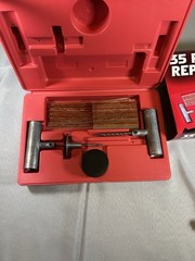 TOOLUXE 50002L -35 Piece Tire Repair Universal Heavy Duty Tire Repair Kit
