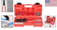 Durable iCrimp PEX Crimping Tool with Ergonomic Grip &ndash; Complete Kit For Easy Use