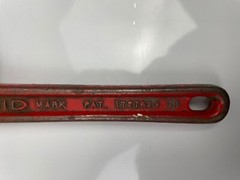 RIDGID 10 in. Straight Pipe Wrench for Heavy-Duty Plumbing