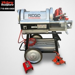 Ridgid 1224 Pipe Threading Machine &ndash; Seller Refurbished w/ 2 Dies