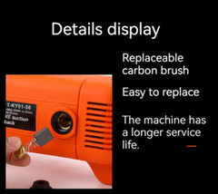 Convenient Form HandHeld Electric Coiling Machine Hinge Lever Hinge Thread 2300w