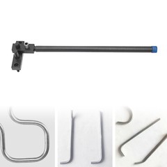 Adjustable Bending Machine 12mm Manual Steel Bar Bender Metal Iron Bending Tool