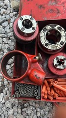 RIDGID&reg; 12-R Ratchet Pipe Threader Threading Kit 1/2&Prime; &ndash; 2&Prime; &ndash; No Handle