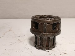 Ridgid Manual Pipe Threader 1/2&Prime; Die Made in USA Heavily Used 1/2 00R