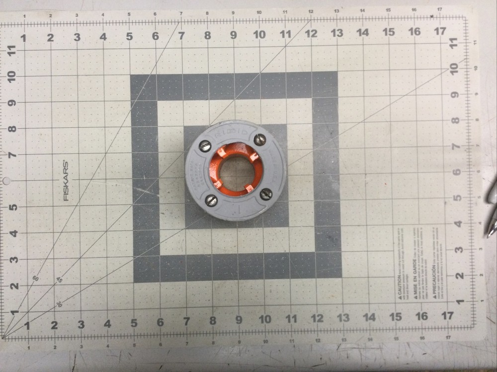 RIDGID OO-R NPT 1&Prime; Manual Pipe Threader Die Head &ndash; (WXW24)