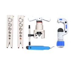 Flaring Tool Kit for 1/4 &ndash; 3/4 and 6-19mm Single Flare, 6 holes, Eccentric