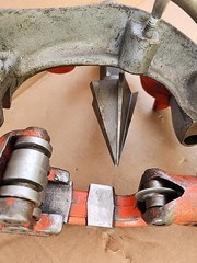 Rigid 311 Carriage With 360 Pipe Cutter, 341 Reamer & 312 Lever (Good Condition)