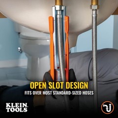 Klein Tools 68098 Faucet Wrench 12-in-1 Plumbing Multi Tool Sink Toilet