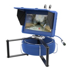 20M WIFI Sewer Pipe Inspection Video Camera with Meter Counter 10&Prime; Touch Screen