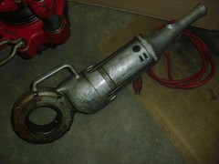 RIDGID 141 Receding Geared Threader with 700 threader & 774 adapter Jam Proof