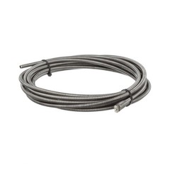 RIDGID 62245 Sink Cable 3/8&Prime; x 25&prime; Steel Male Coupling K50 Drain Cleaning