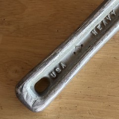 Blue Point 10&Prime; Aluminum Pipe Wrench Heavy Duty PWA10 Made in USA