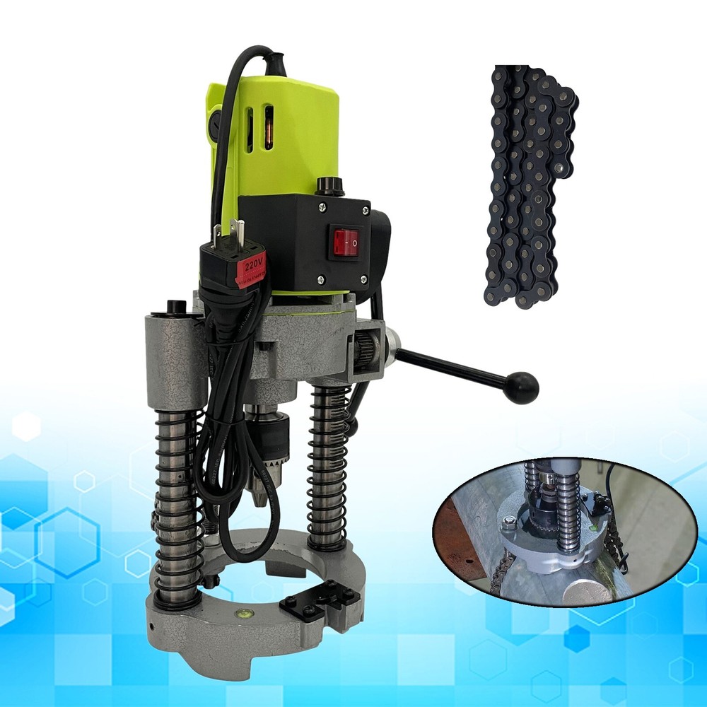 220V 1800W Pipe Hole Cutter 500RPM Heavy Duty for Metal Galvanized Pipe