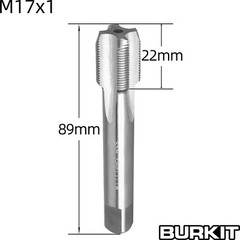 M17 X 1 Tap and Die Set M17 x 1.0 Machine Thread Tap and Round Die Right Hand