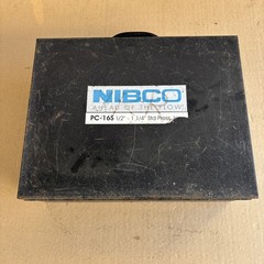 NIBCO 4 Piece Press Tool Ridgid Jaws Kit 1/2&rdquo;, 3/4&rdquo;, 1&rdquo; & 1 -1/4&rdquo; With Case