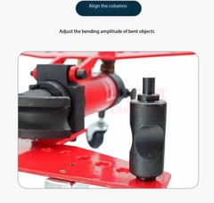SWG-25 Hydraulic Rebar Bender Manual BendingStainless Steel Pipe Bending Tool